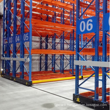 Electrical Movable Heavy Duty Pallet Racking